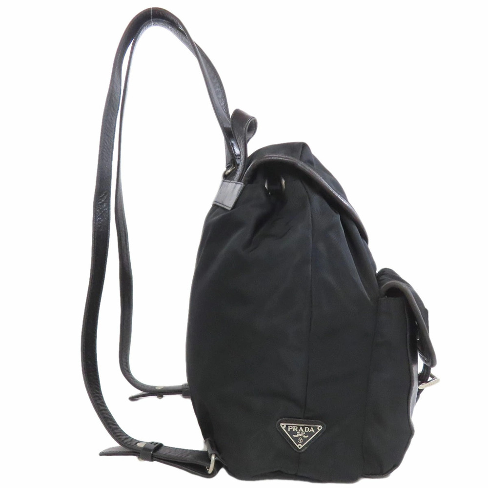 Prada logo Backpack Rucksack Daypack - Picture 3 of 11